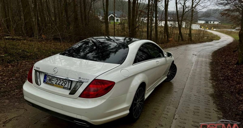 Mercedes-Benz CL cena 129999 przebieg: 183000, rok produkcji 2012 z Biskupiec małe 781